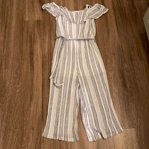 Size small romper with belt
